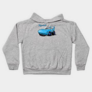 Plymouth SuperBird 43 Petty With Logos Kids Hoodie